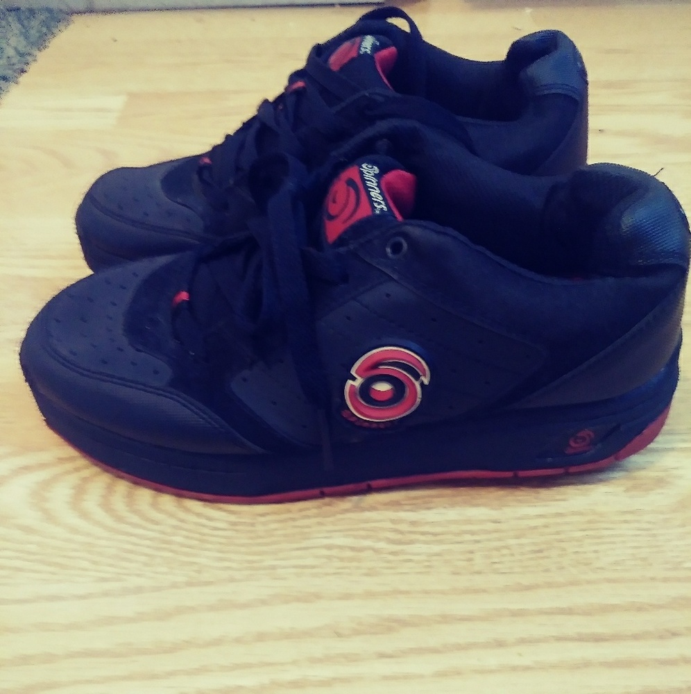 Boys shoes with wheels on bottom (spinners)